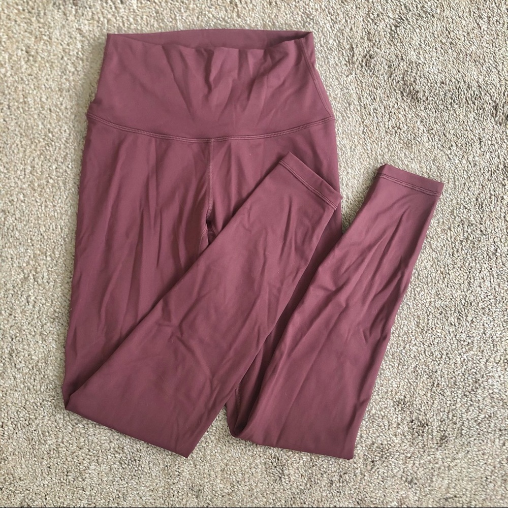 Paragon Maroon Leggings
